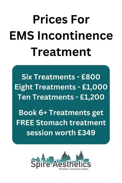 EMS Incontinence Treatment Prices Owsestry