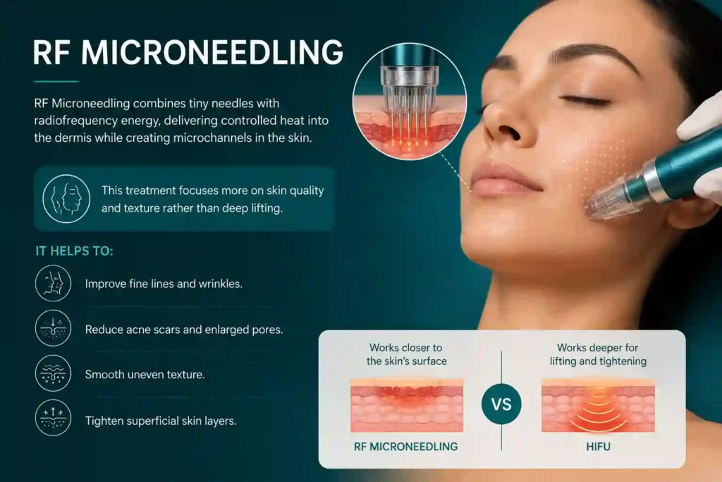 What Does RF Microneedling Do That HIFU Alone Cannot Owsestry