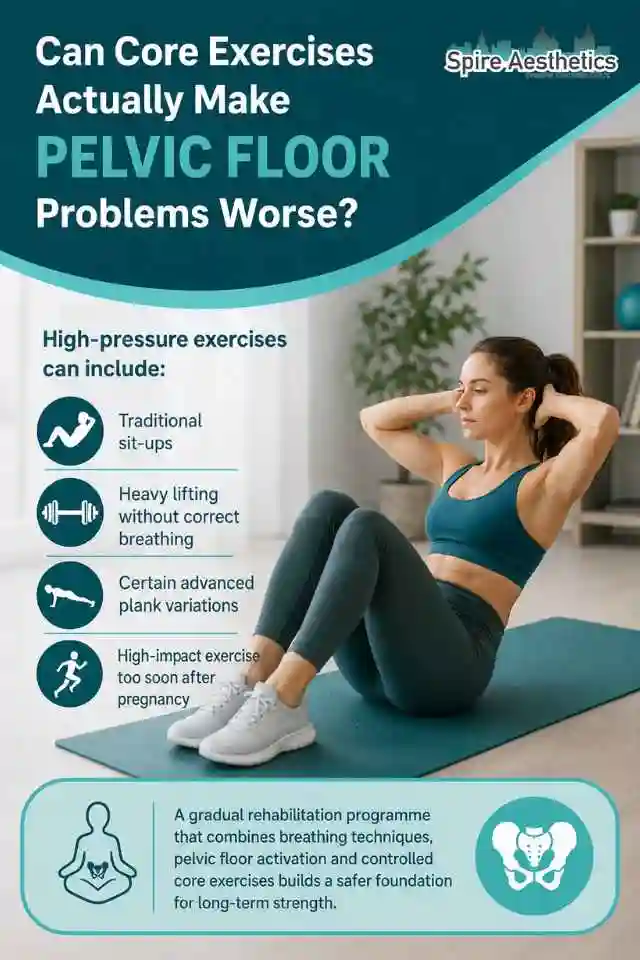 Can Strengthening Your Core Alone Actually Make Pelvic Floor Problems Worse Owsestry?